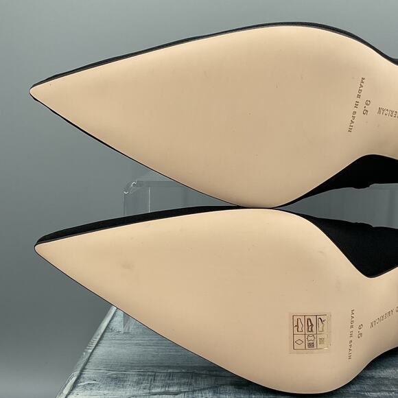 NEW Good American Women’s Ankle Shine Neoprene Booties Black Size 9.5 - Picture 10 of 10